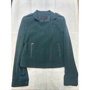 BCBGMAXAZRIA Cropped Moto Jacket
